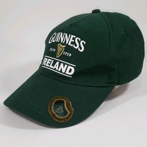 guinness bottle opener baseball cap